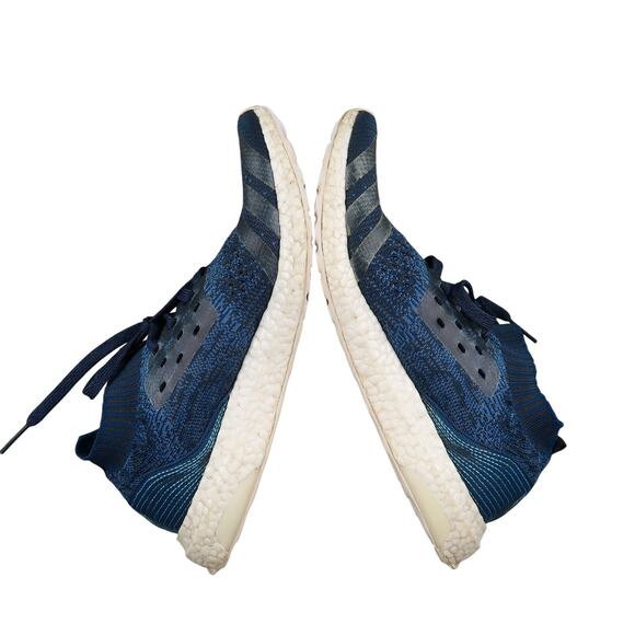 Adidas Shoes Men 9 Ultra Boost Uncaged Parley Sneaker Athletic Trainer Primeknit - Picture 8 of 11